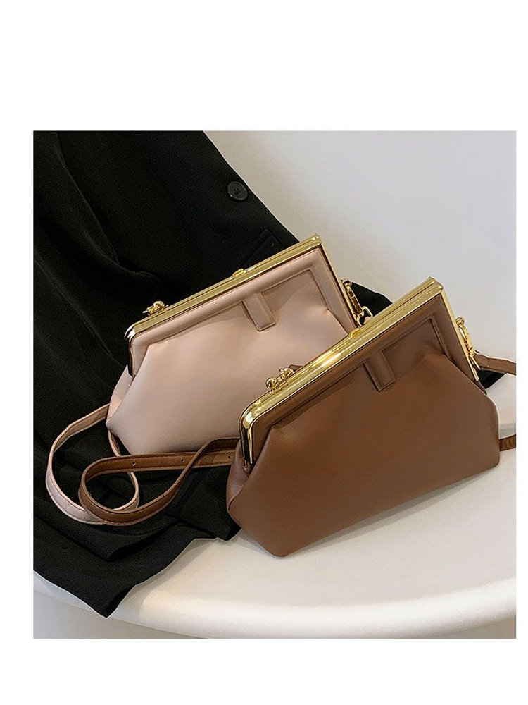 Women's Soft Leather Clutch Purse Crossbody Bags with Removable Strap
