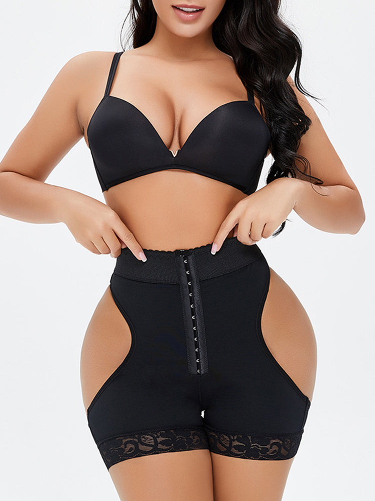 Front Closure Tummy Control Butt Lifting Pull Up Shaper Panties