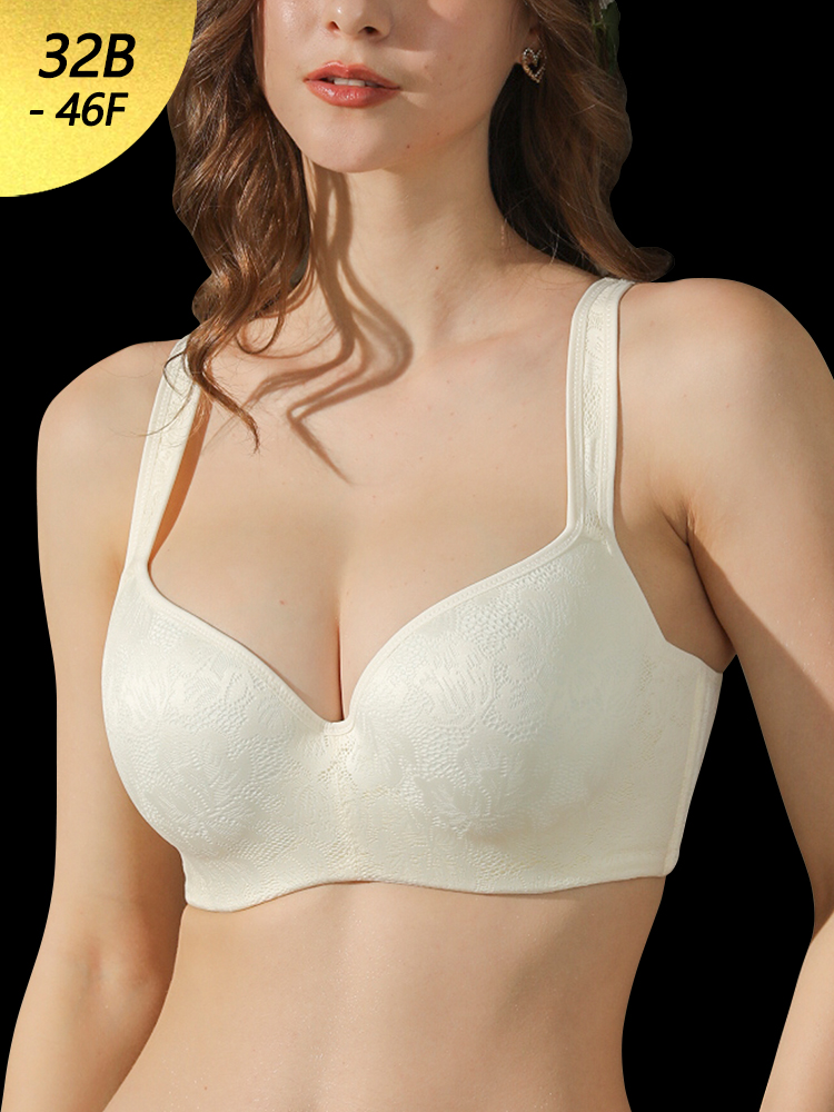 Soft Push Up T-Shirts Minimizer Bras