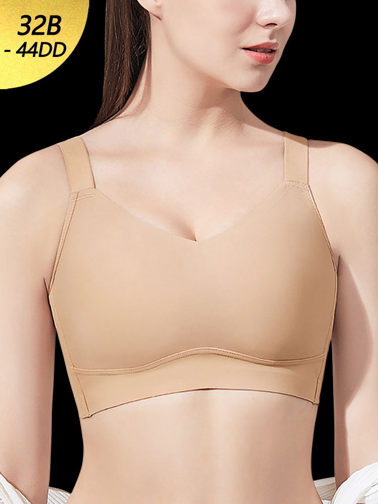 Seamless Support Up Wireless Minimizer Bras