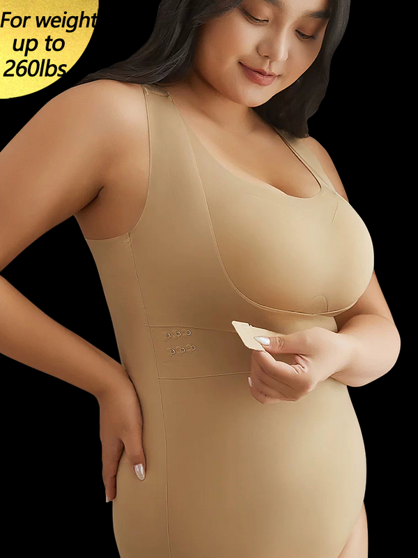 Seamless Adjustable Bra Vest with Chest Pad