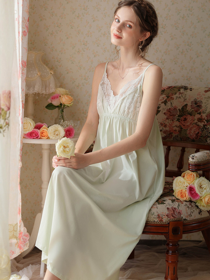 Comfort Sleeveless Nightdress Casual Slip Midi Dress