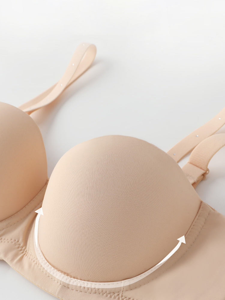 Anti Slip Push Up Strapless Underwire Bra