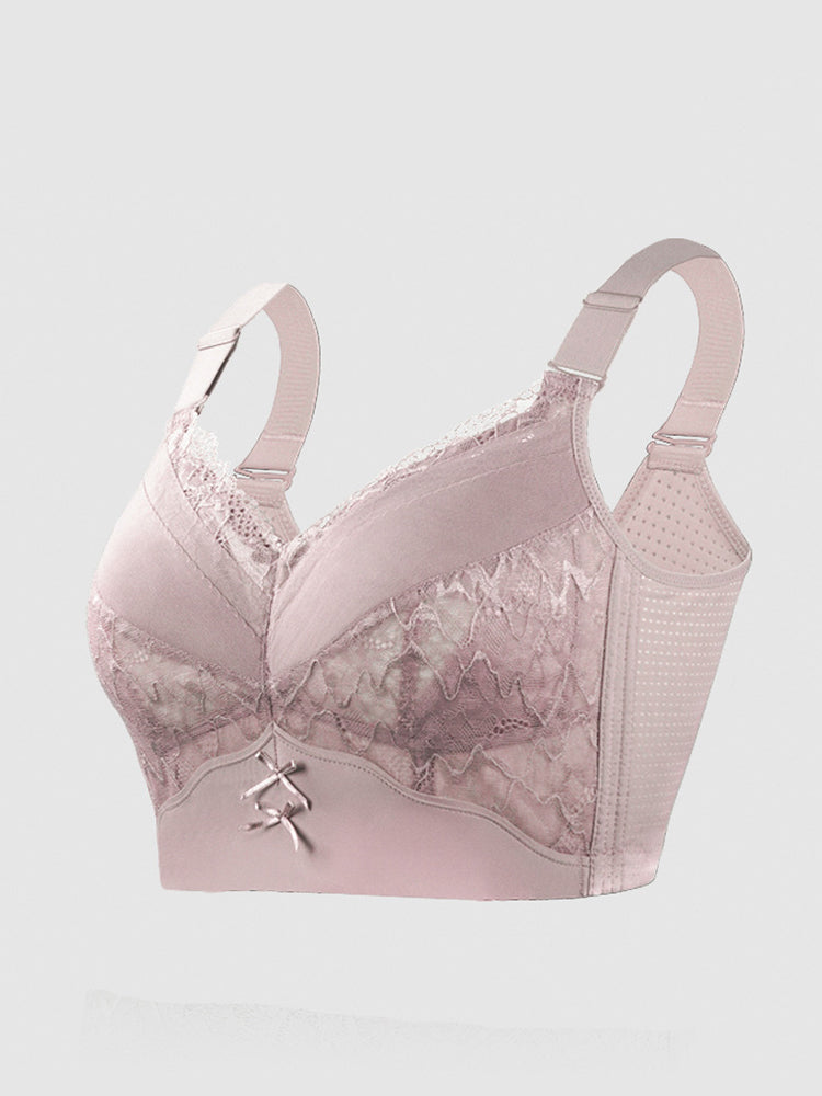 Ultra Thin Breathable Side Support Minimizer Bra