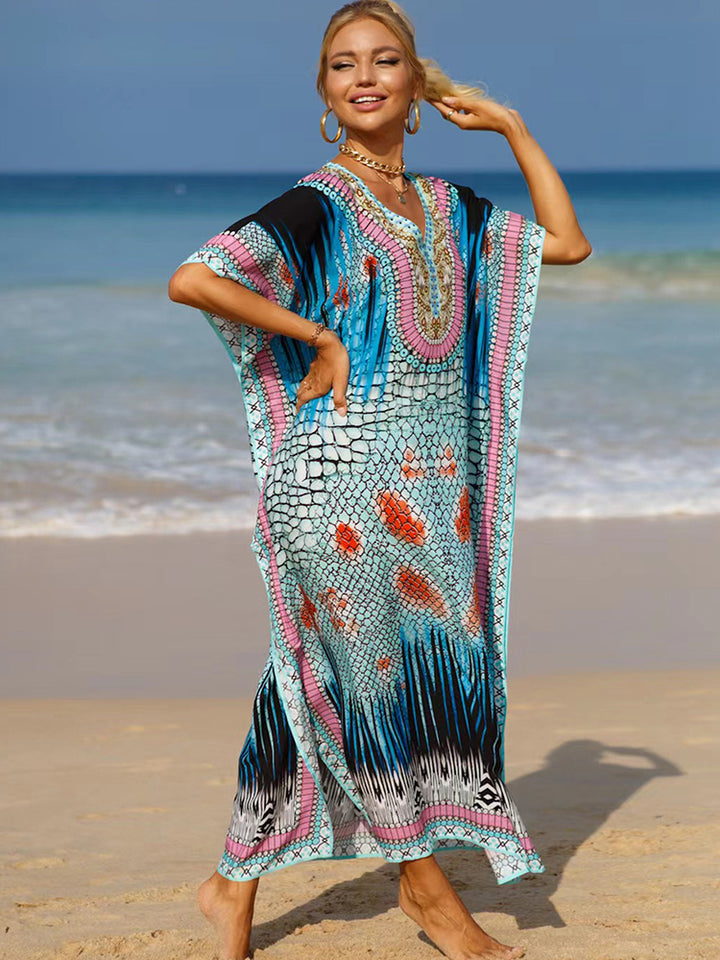 Boho Beach Cover-Up Dress