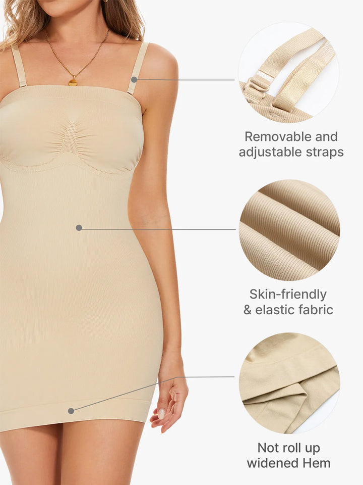 Seamless Wearable Bodysuit Dress for Women