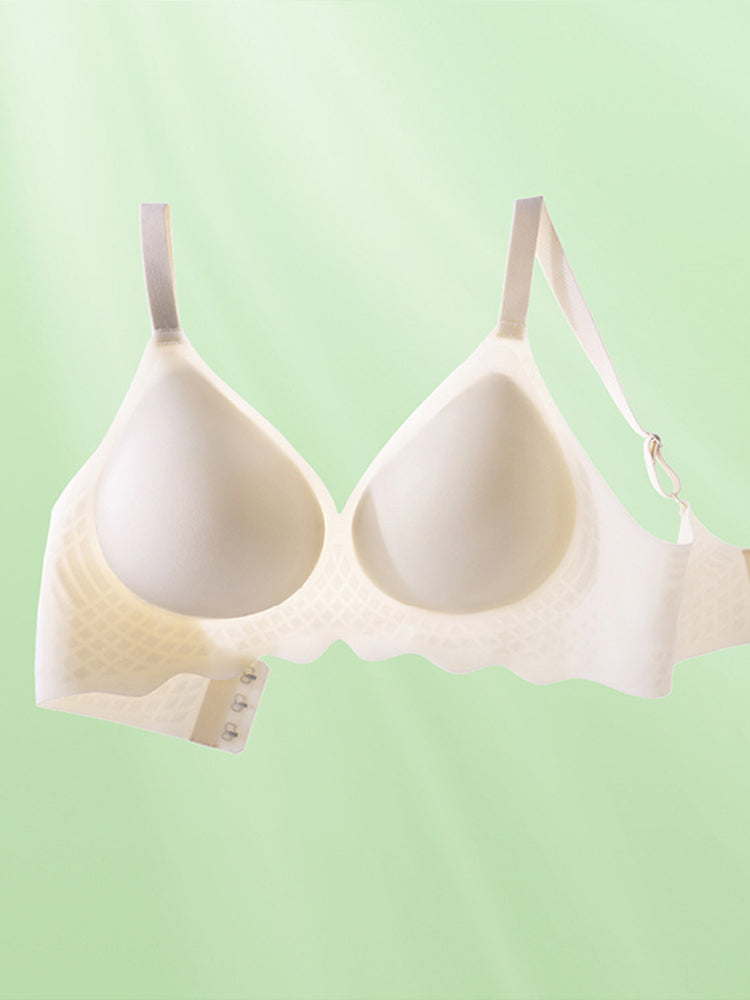 Solid Color Ultra Thin Seamless Wireless Bra