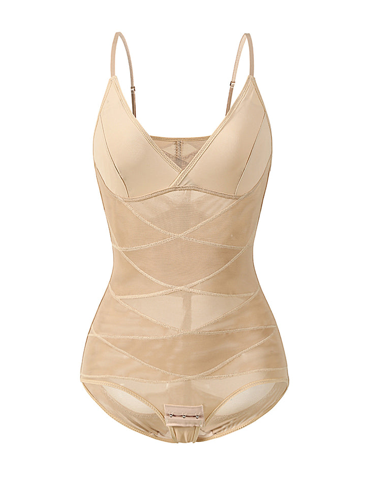 Tummy Control Mesh Slimming Girdles Shapewear Bodysuit