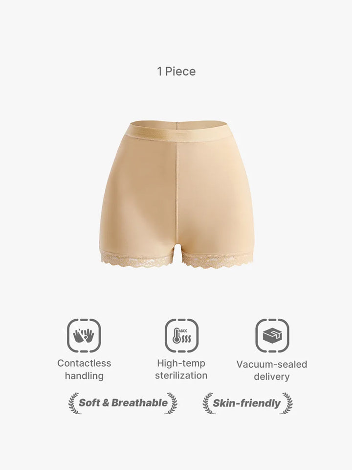 Plus Size Lace-Trimmed Sculpting Panty for Women