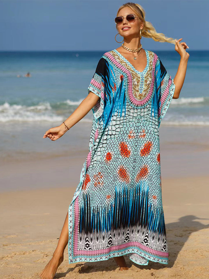 Boho Beach Cover-Up Dress
