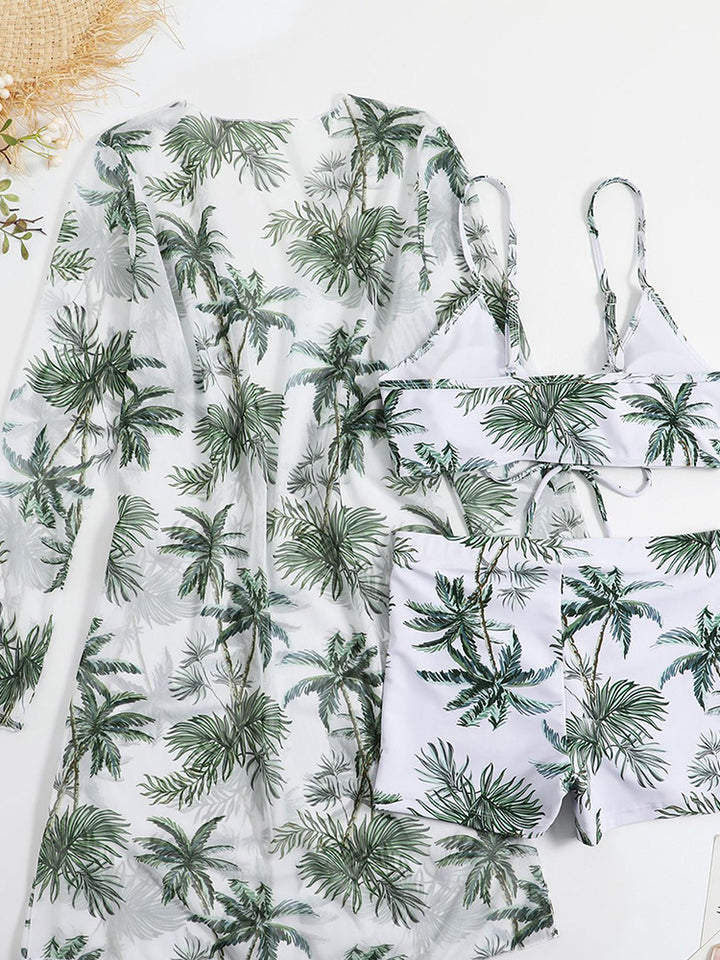 Women's Sexy 3-Piece European Swimwear Set