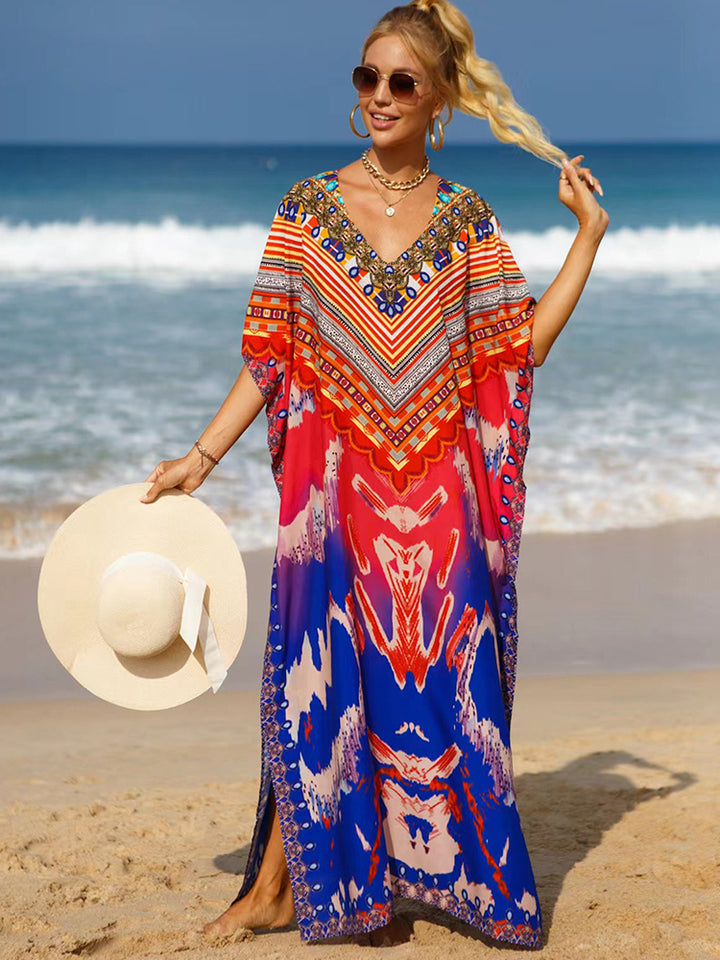 Boho Beach Cover-Up Dress