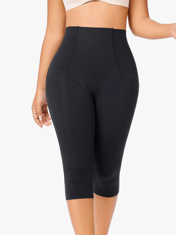 Post-Liposuction High-Waisted Compression Shorts for Women