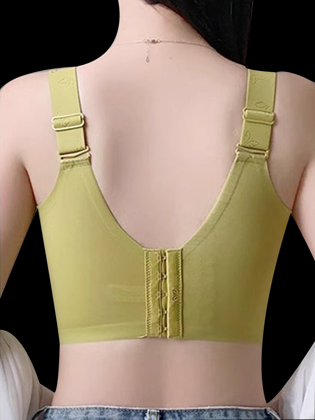 Side Support Minimizer Bra with Thin Cups