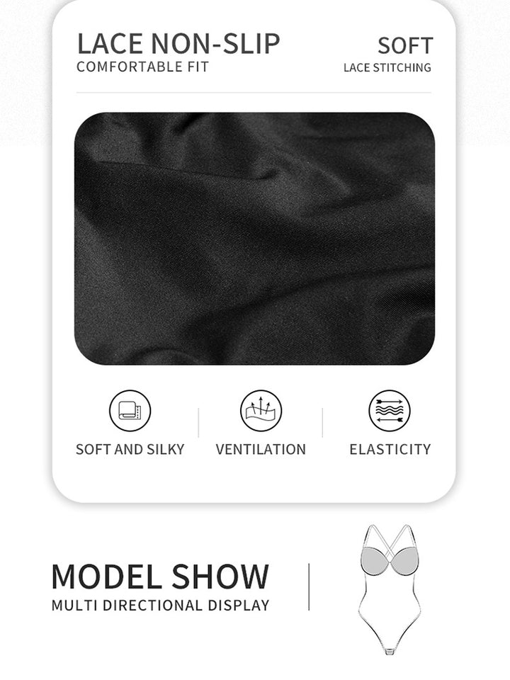 Two-Wear Backless Body Thong Shapewear for Evening Dresses