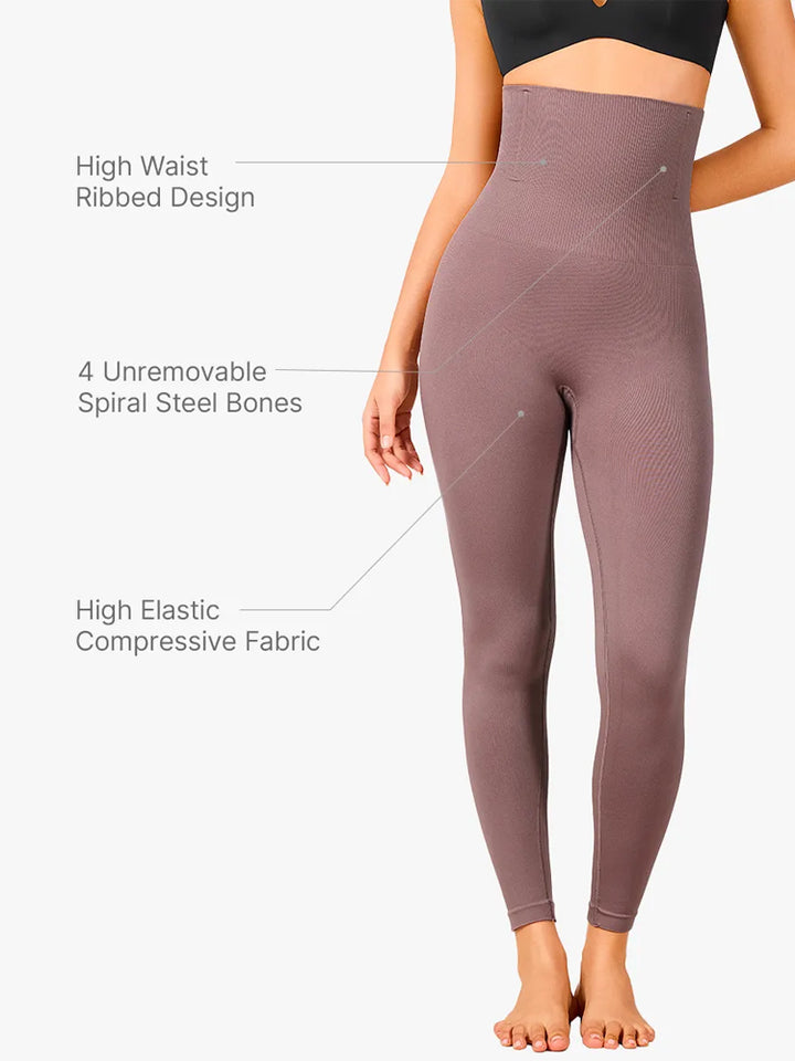 Seamless Butt Lift High Rise Shapewear Leggings Tummy Control Tights