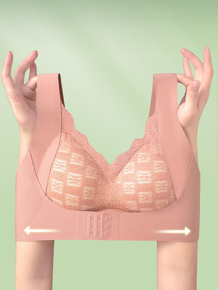 Women's Adjustable Support Up Wireless Bra