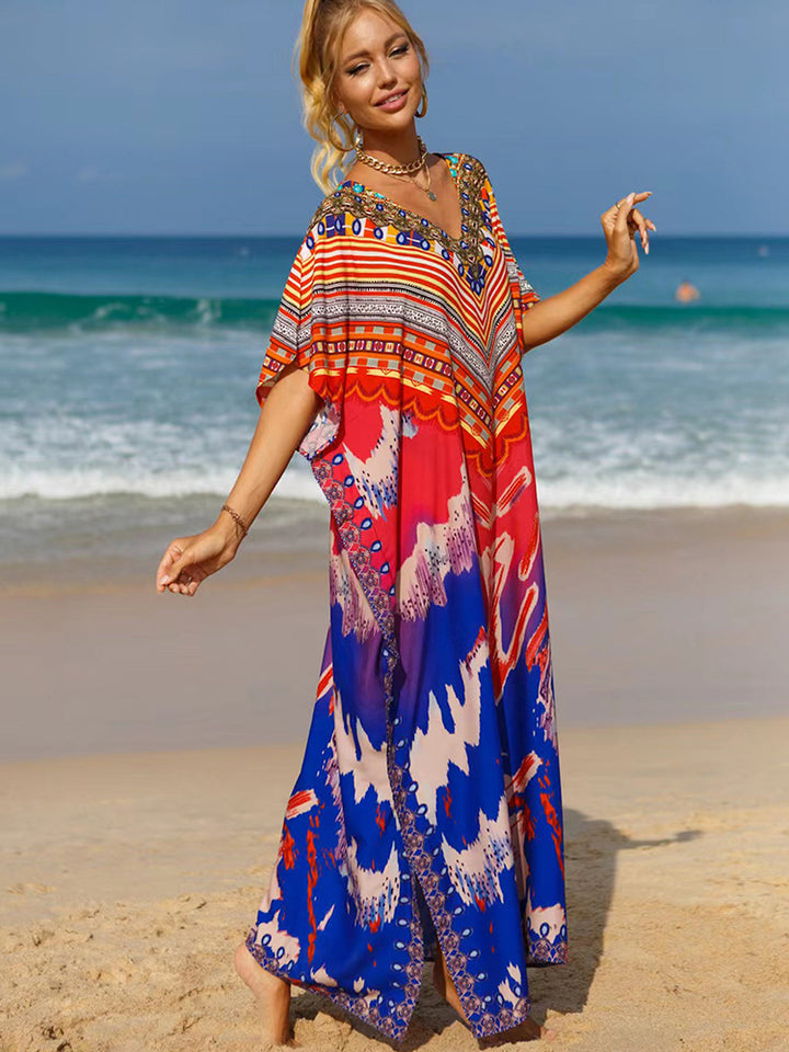 Boho Beach Cover-Up Dress
