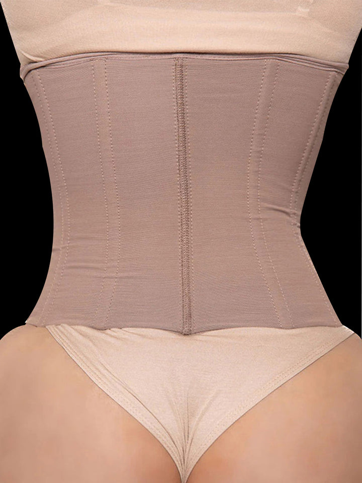 Boned Zipper Closure Tummy Control Waist Trainer