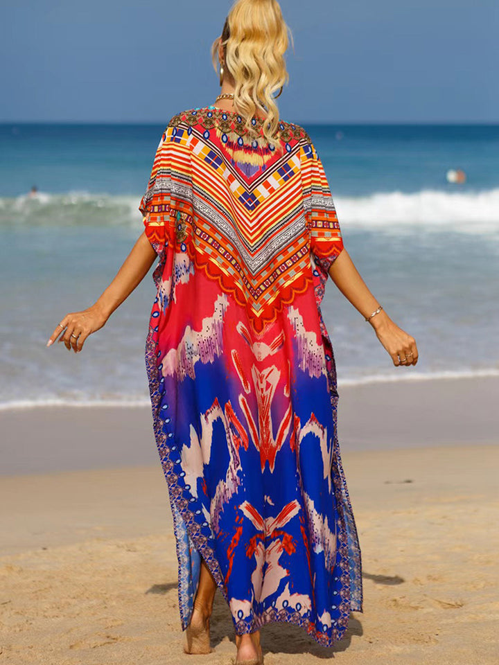 Boho Beach Cover-Up Dress