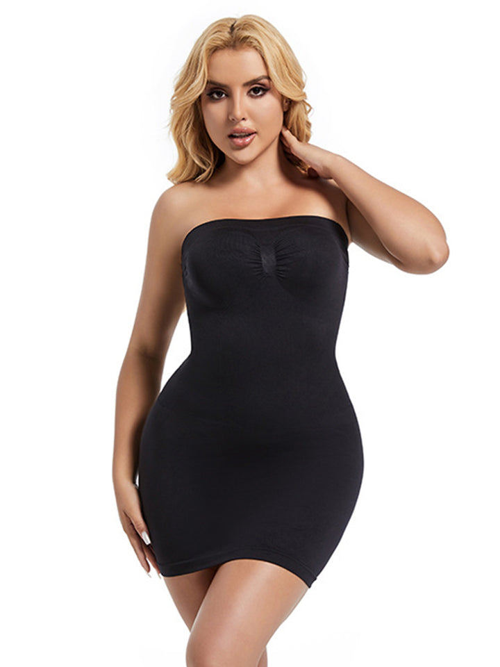 Seamless Sculpting Bandeau Dress for Women
