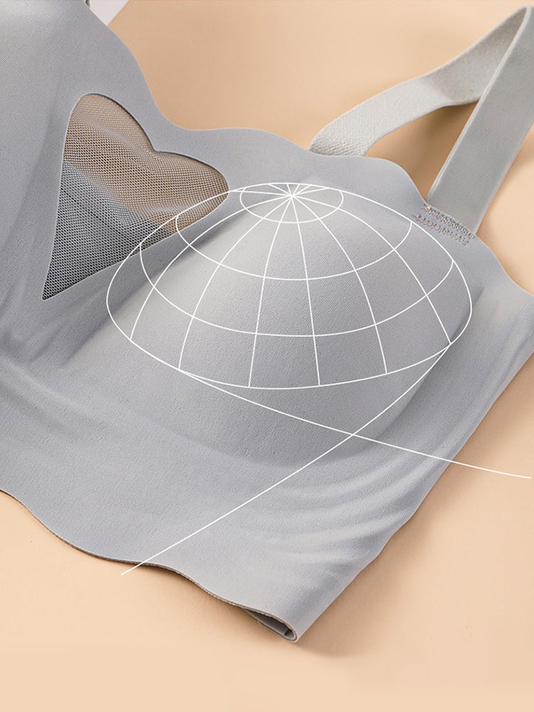 Seamless Comfortable Side Support Wireless Bra