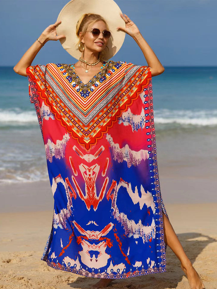 Boho Beach Cover-Up Dress
