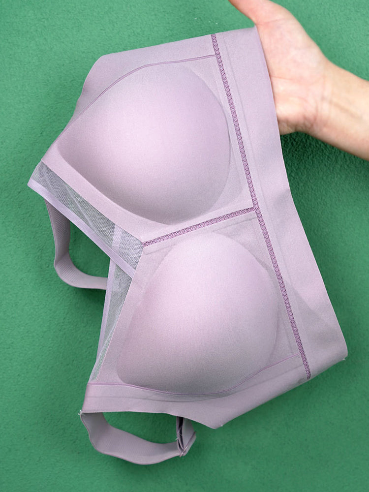 Seamless Elastic Fit Minimizer Wireless Bras