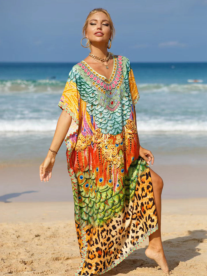 Boho Beach Cover-Up Dress