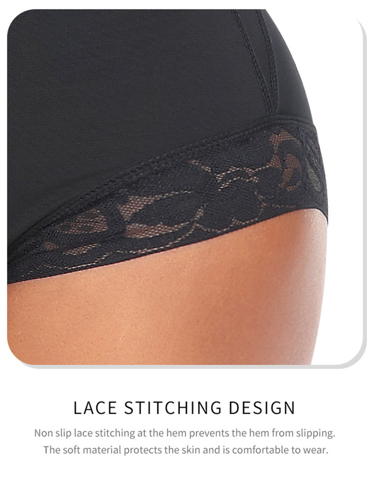 Zipper Tummy Control Back Support Body Shapewear