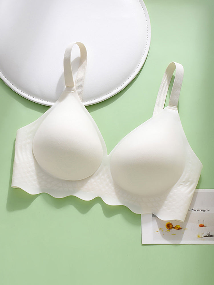 Solid Color Ultra Thin Seamless Wireless Bra