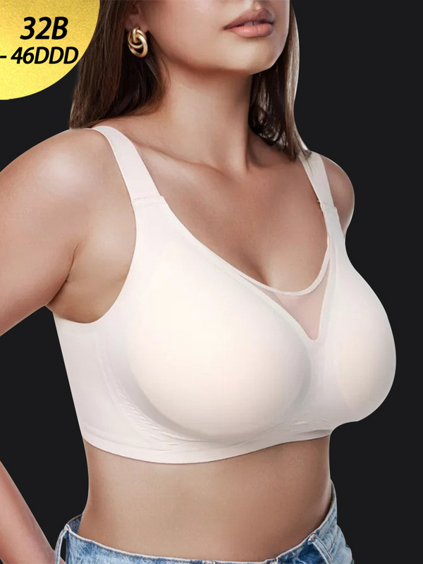 Seamless Jelly Support Wireless Bra