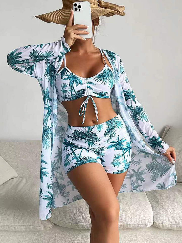 Women's Sexy 3-Piece European Swimwear Set