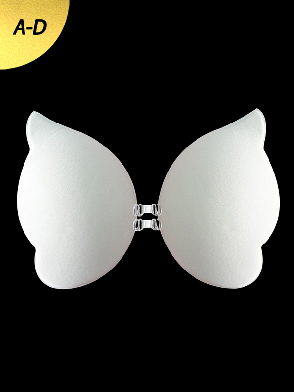 Adhesive Butterfly-Shaped Silicone Push-Up Invisible Bra