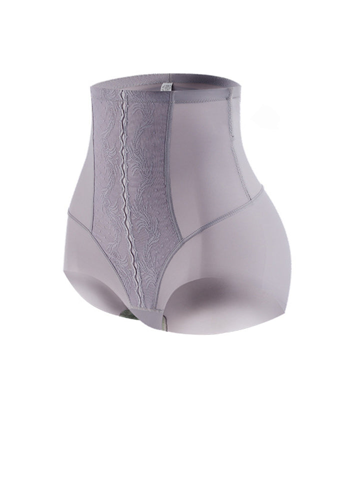 High Wasit Ice Silk Natural Butt Lifting Tummy Control Brief