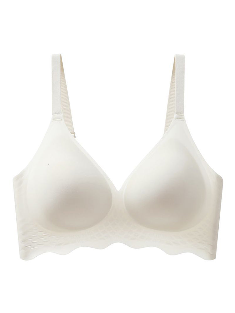 Solid Color Ultra Thin Seamless Wireless Bra