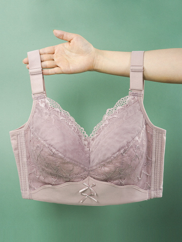 Ultra Thin Breathable Side Support Minimizer Bra
