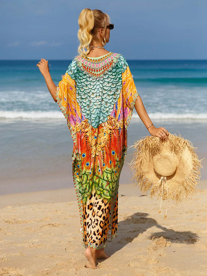 Boho Beach Cover-Up Dress