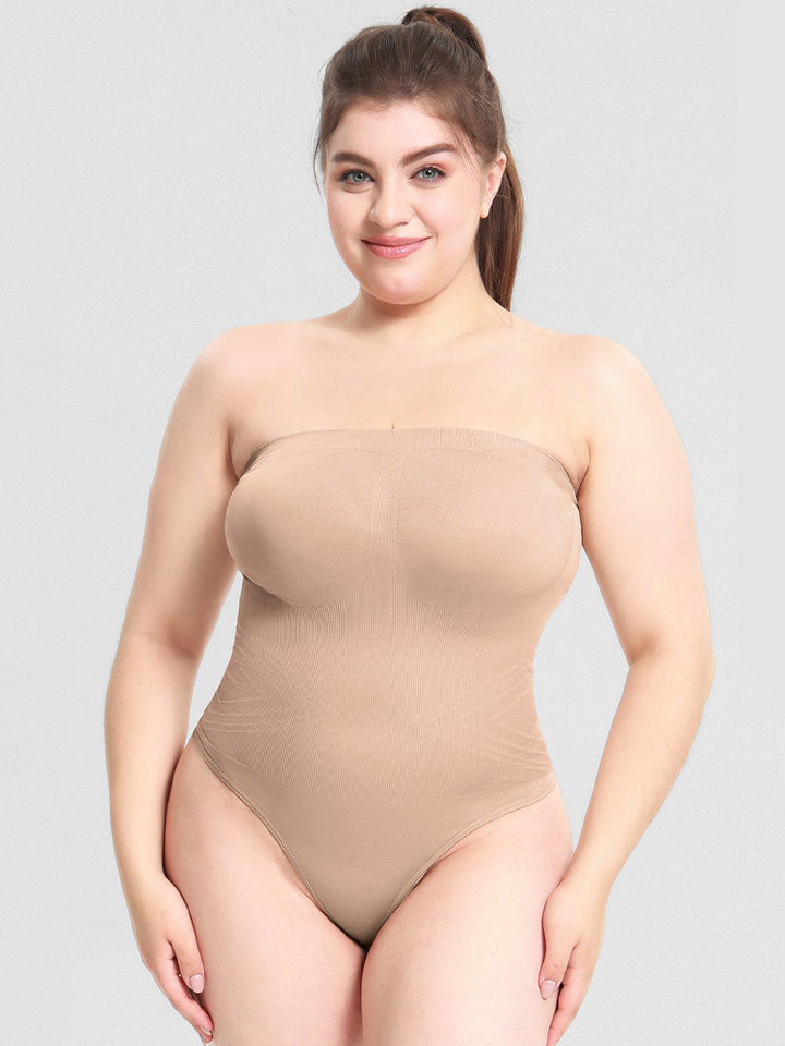 Seamless Sculpting Bodysuit for Women -  Full-Body Compression