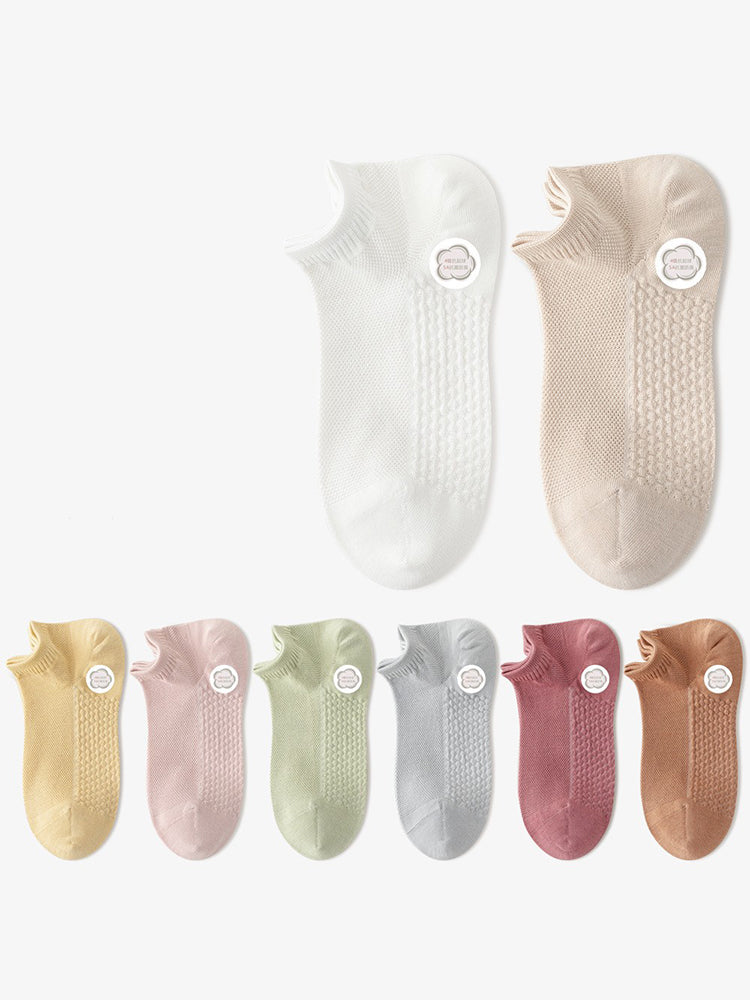 Women's 5-Pack Invisible Comfort Ankle Socks