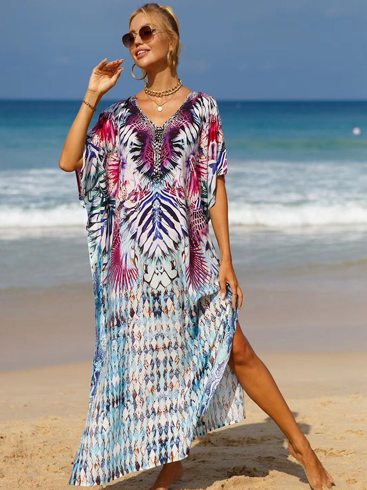 Boho Beach Cover-Up Dress