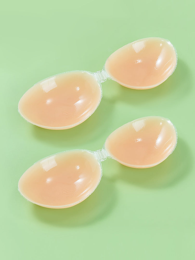 Invisible Silicone Push Up Adhesive Bra for Strapless Backless Dress