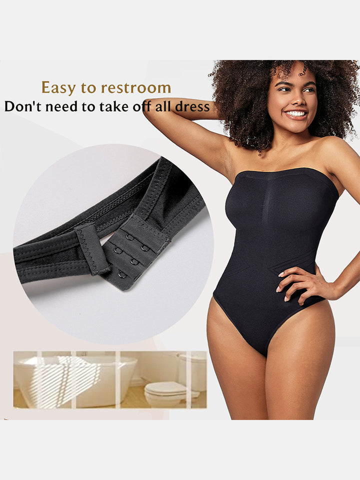 Seamless Sculpting Bodysuit for Women -  Full-Body Compression