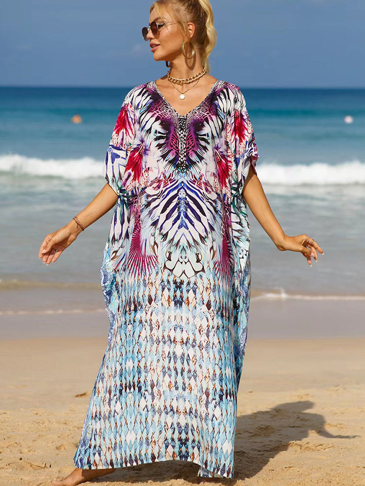 Boho Beach Cover-Up Dress