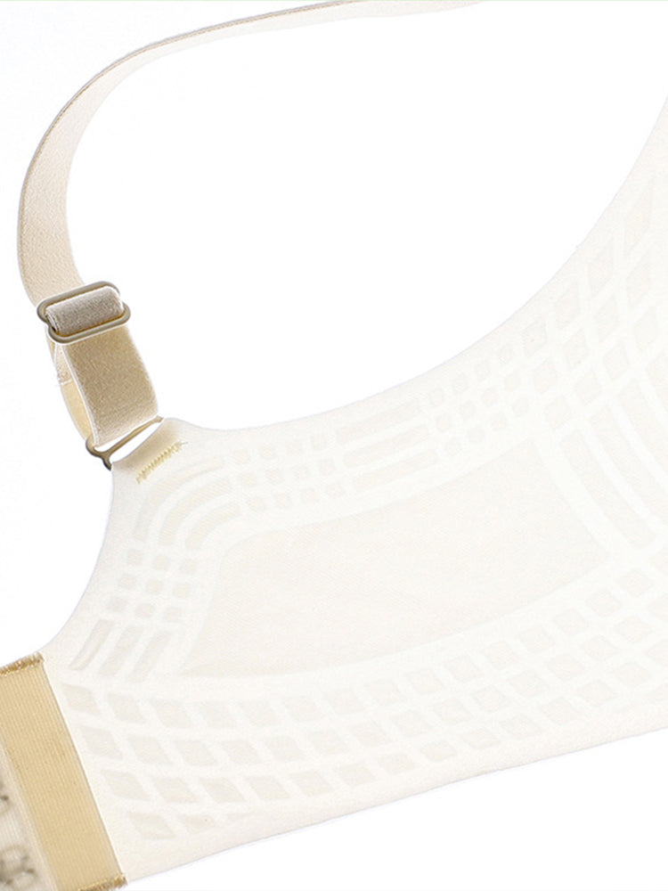 Solid Color Ultra Thin Seamless Wireless Bra