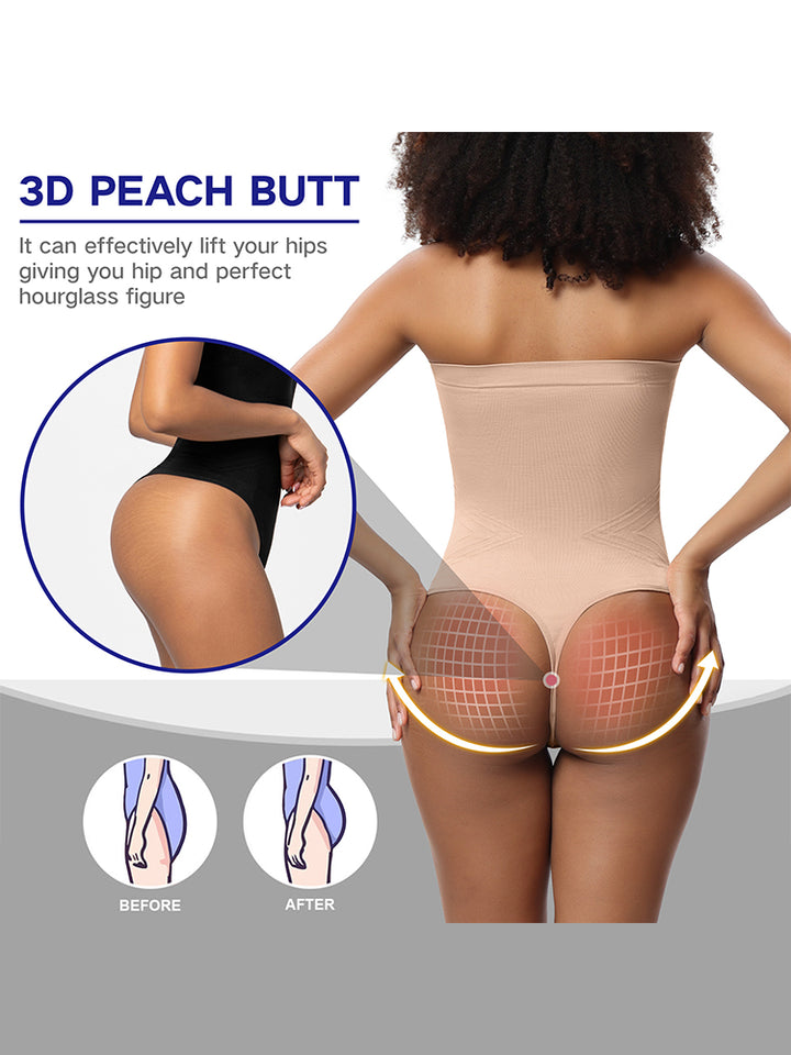 Seamless Sculpting Bodysuit for Women -  Full-Body Compression