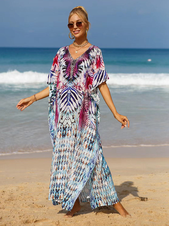 Boho Beach Cover-Up Dress