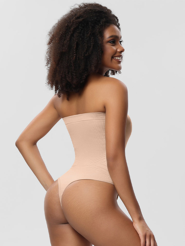 Seamless Sculpting Bodysuit for Women -  Full-Body Compression