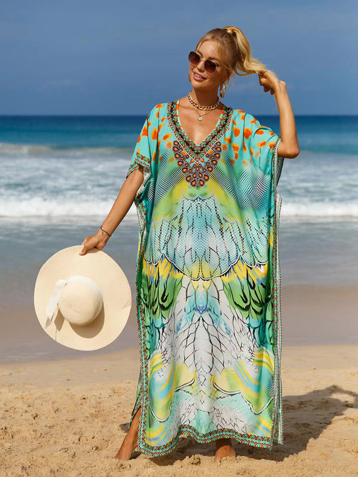 Boho Beach Cover-Up Dress