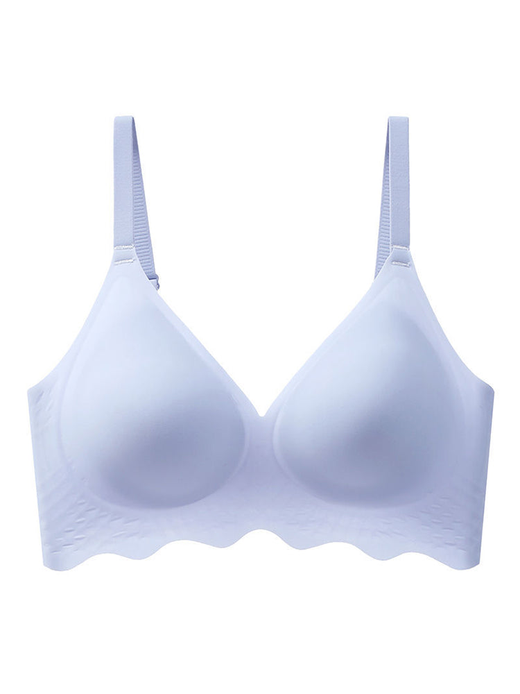 Solid Color Ultra Thin Seamless Wireless Bra